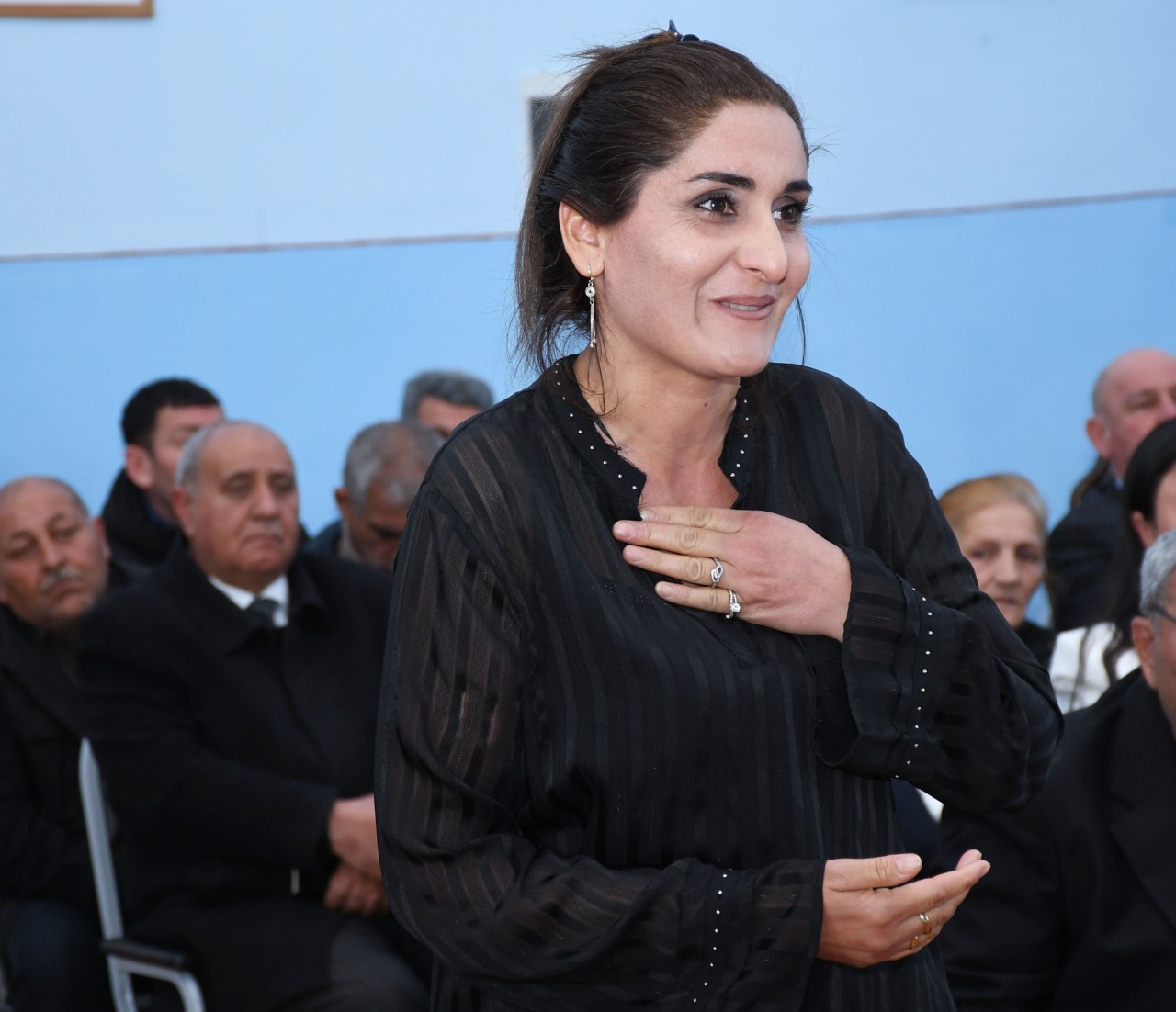 Vaqif Həsənov Birinci Dördyol qəsəbəsində səyyar qəbul-görüş keçirib - FOTOLAR