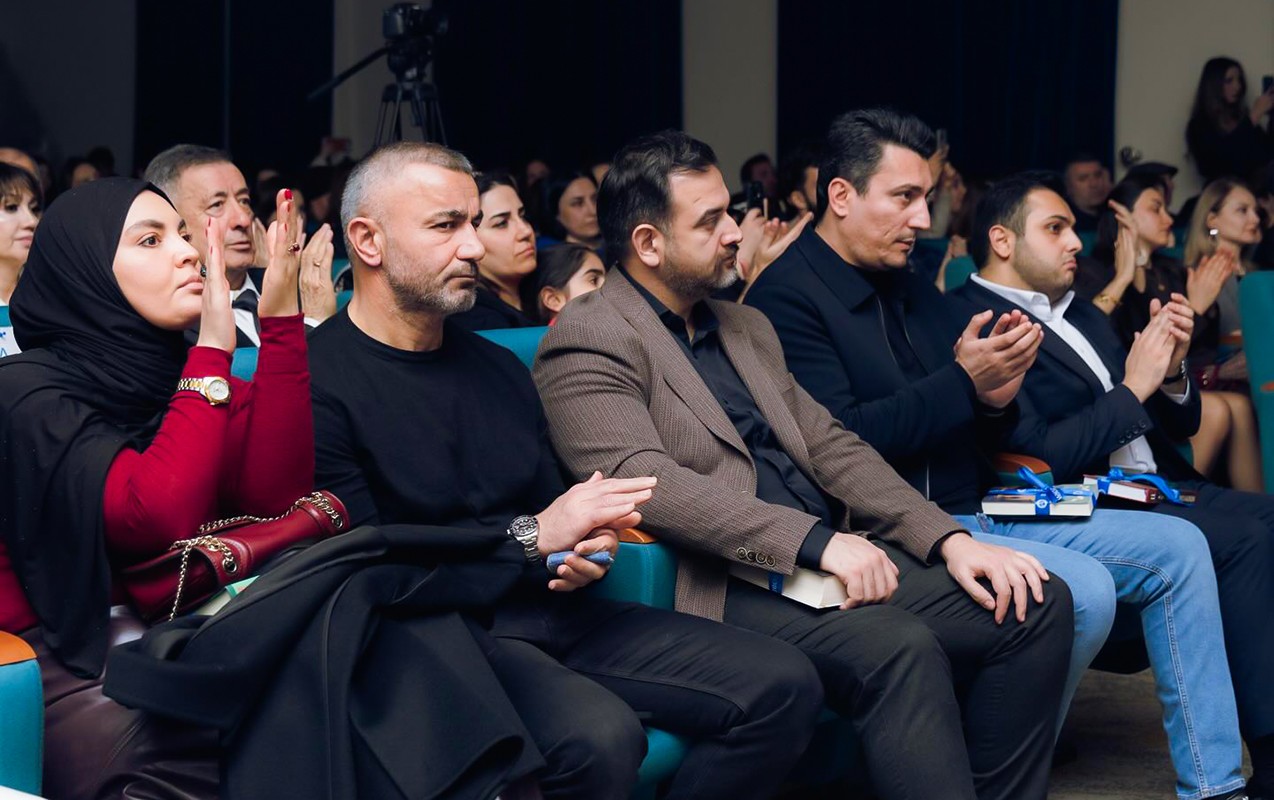 Qurban Qurbanov xanımı ilə tədbirə qatıldı - FOTOLAR