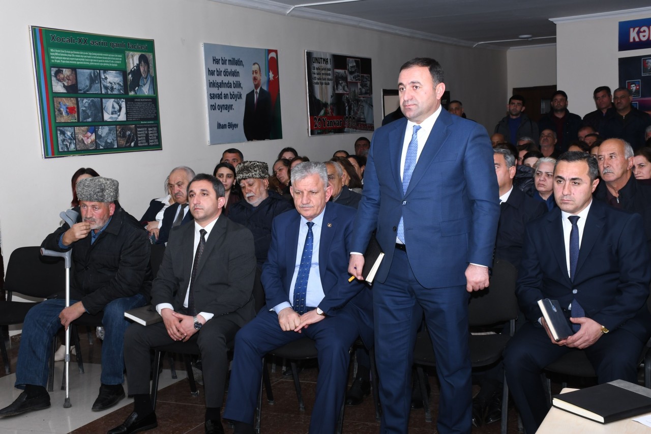 İcra başçısı Vaqif Həsənovun səyyar qəbul-görüşü keçirildi - FOTOLAR