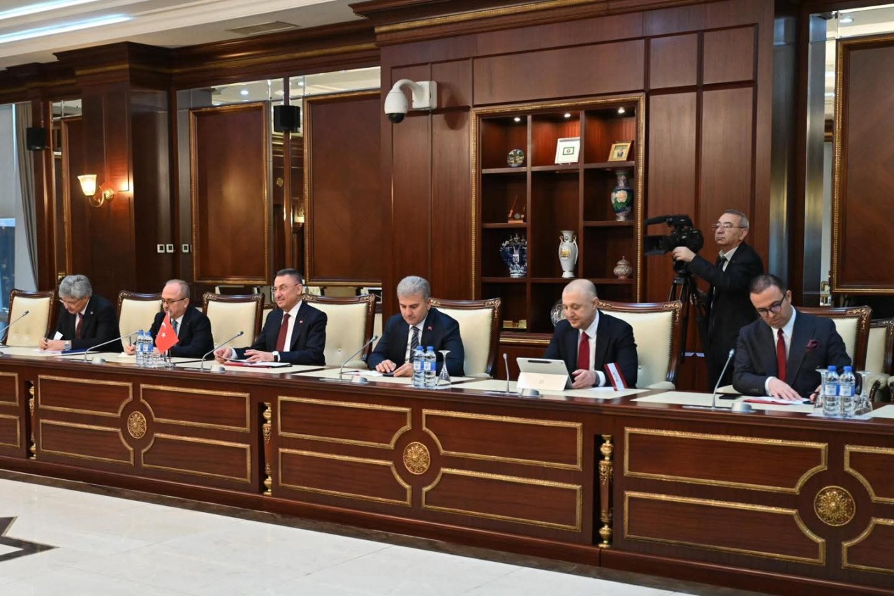 Milli Məclisdə Türkiyə parlamentariləri ilə görüş keçirilib - FOTO