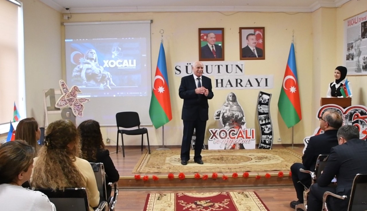 Xocalı faciəsinin 34-cü ildönümü qeyd olundu - FOTOLAR