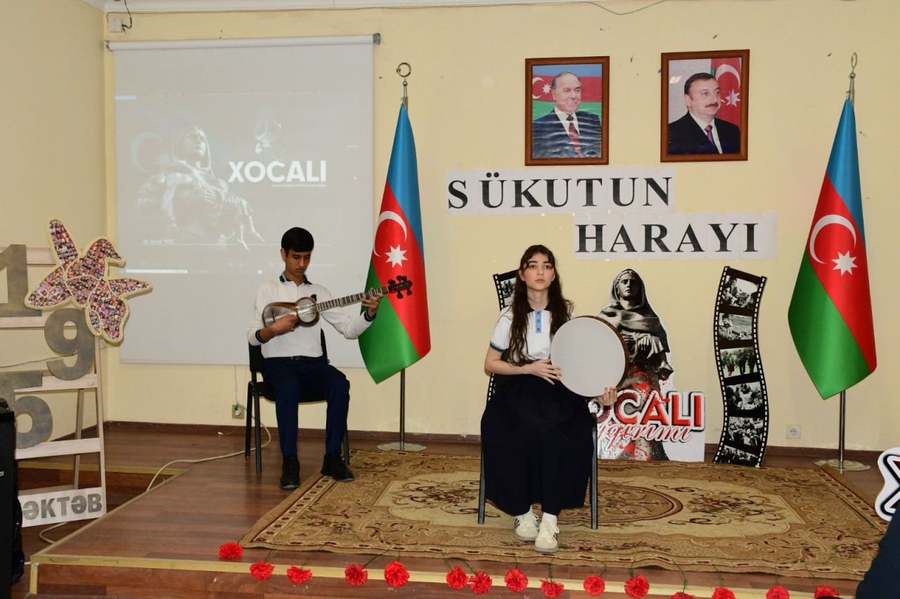 Xocalı faciəsinin 34-cü ildönümü qeyd olundu - FOTOLAR