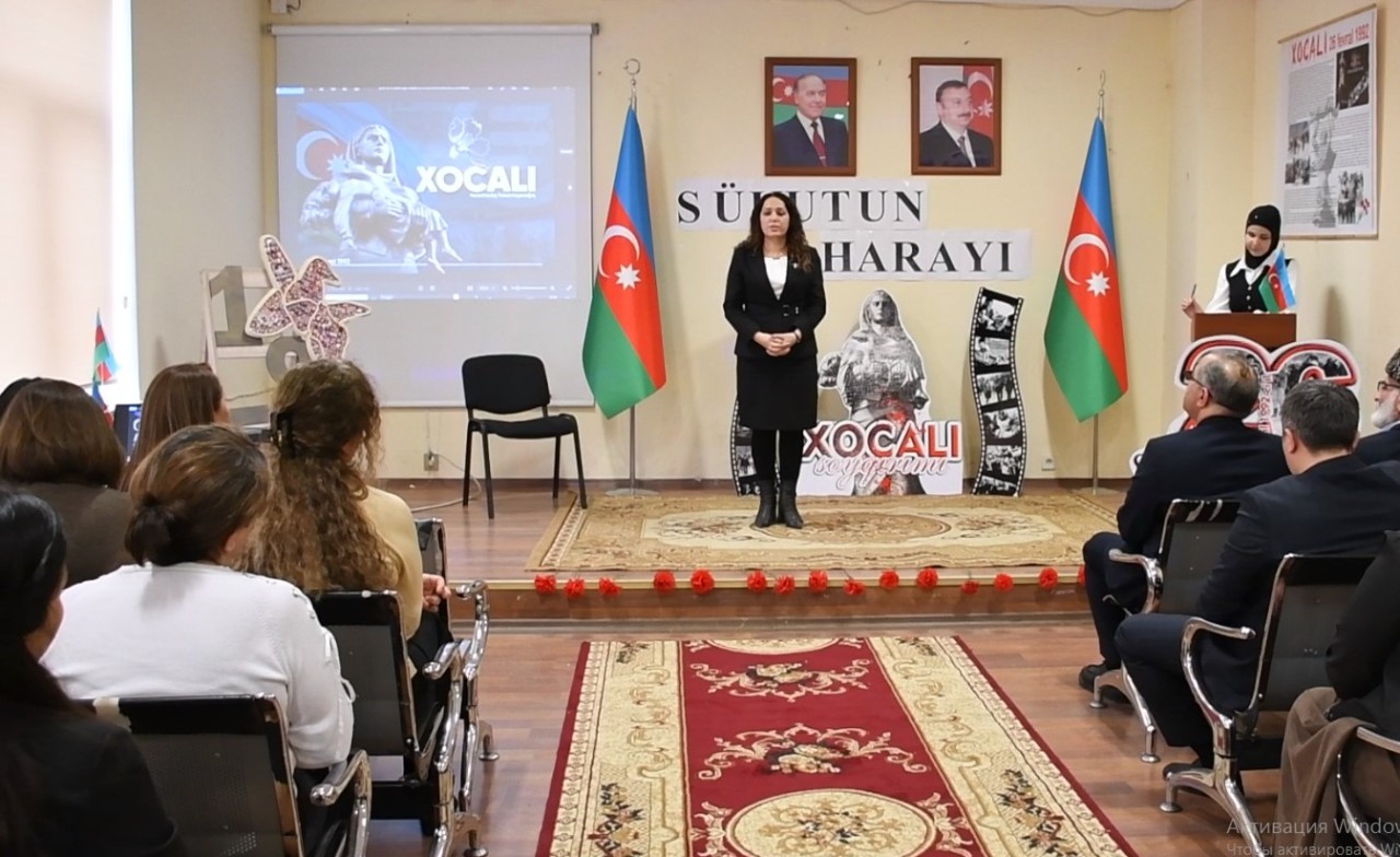 Xocalı faciəsinin 34-cü ildönümü qeyd olundu - FOTOLAR