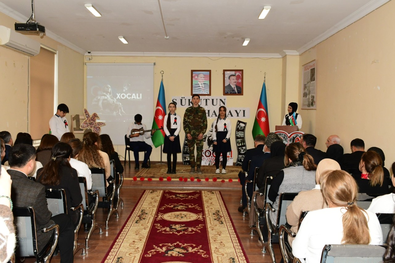 Xocalı faciəsinin 34-cü ildönümü qeyd olundu - FOTOLAR