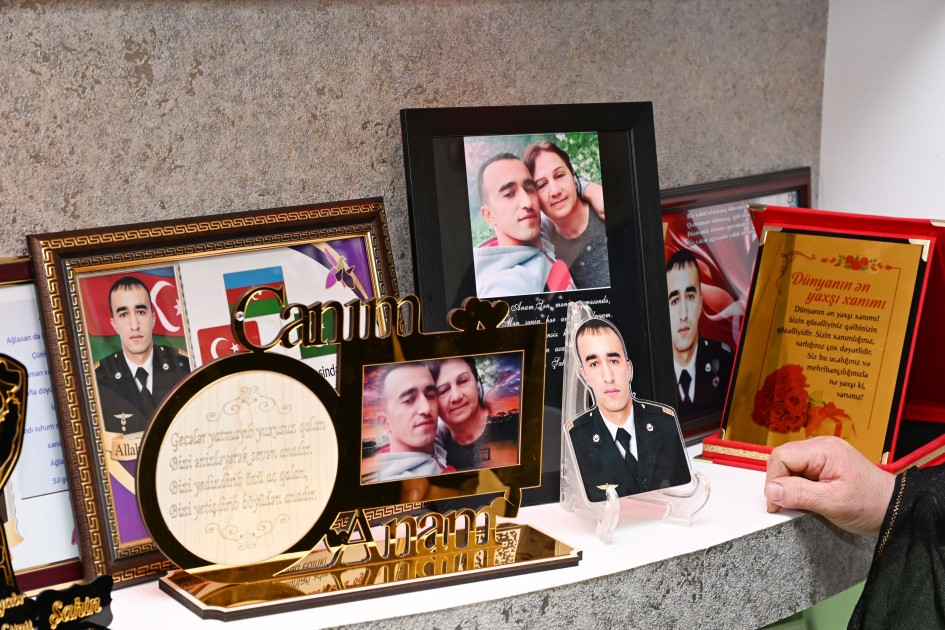 Leyla Əliyeva Vətən Müharibəsi Qəhrəmanının ailəsini ziyarət etdi - VİDEO+FOTOLAR