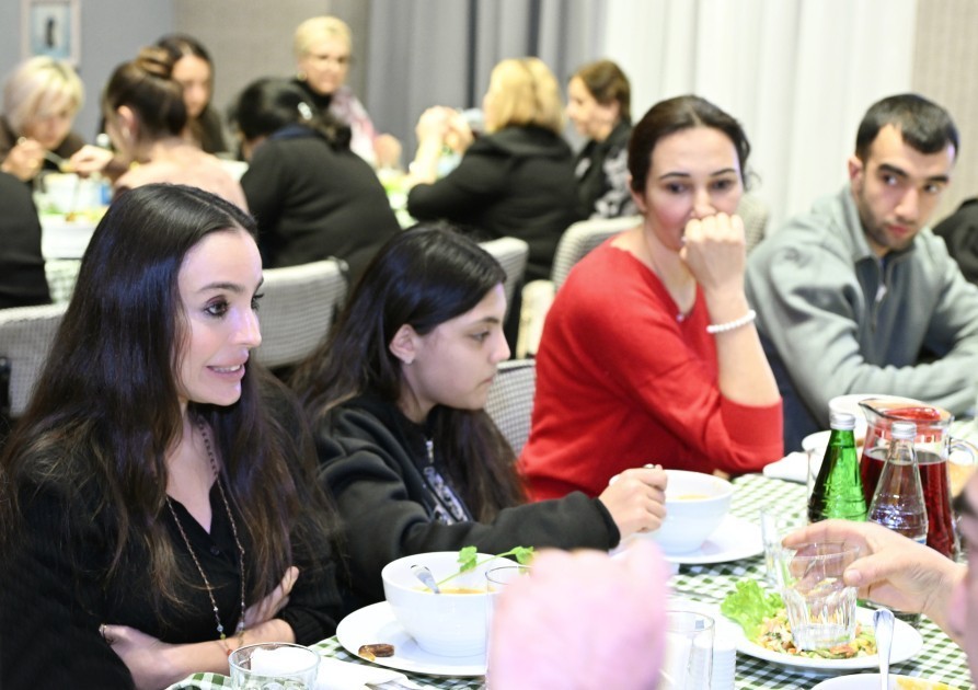 Leyla Əliyeva Qubada iftar məclisində - FOTOLAR