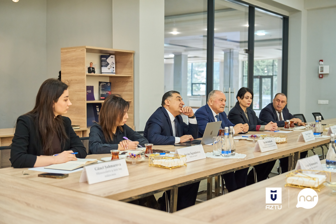 “Nar” və AzTU rəhbərliyi bu ilin əsas əməkdaşlıq istiqamətlərini müəyyənləşdirdi - FOTO