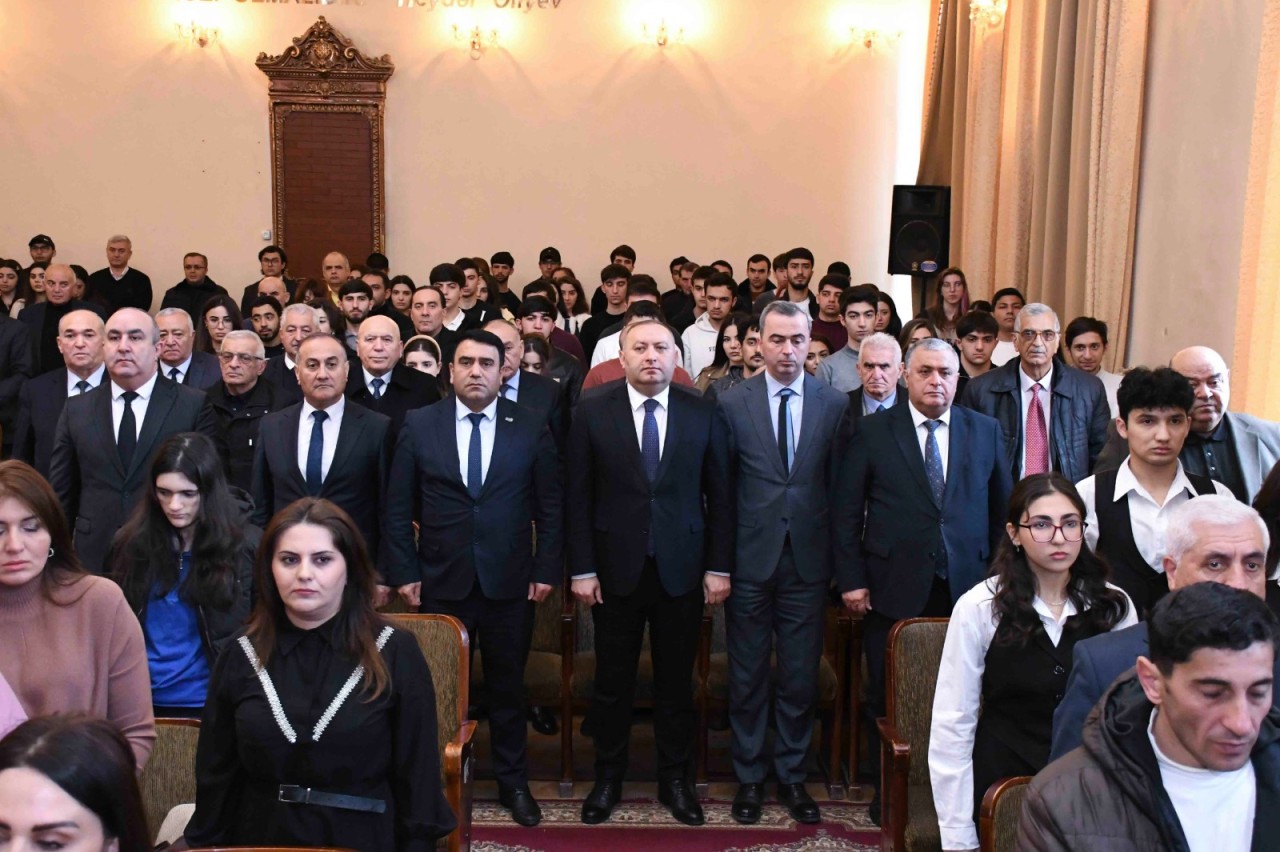 ADAU-da Xocalı soyqırımının 34-cü ildönümü qeyd olunub - FOTOLAR