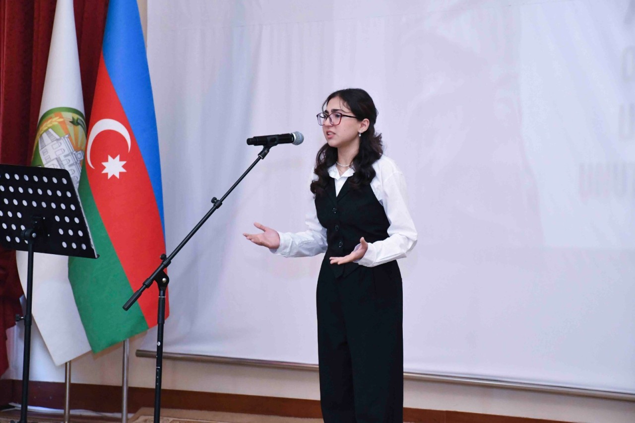 ADAU-da Xocalı soyqırımının 34-cü ildönümü qeyd olunub - FOTOLAR