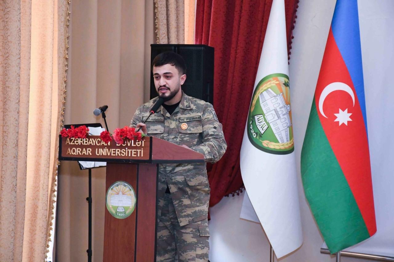 ADAU-da Xocalı soyqırımının 34-cü ildönümü qeyd olunub - FOTOLAR