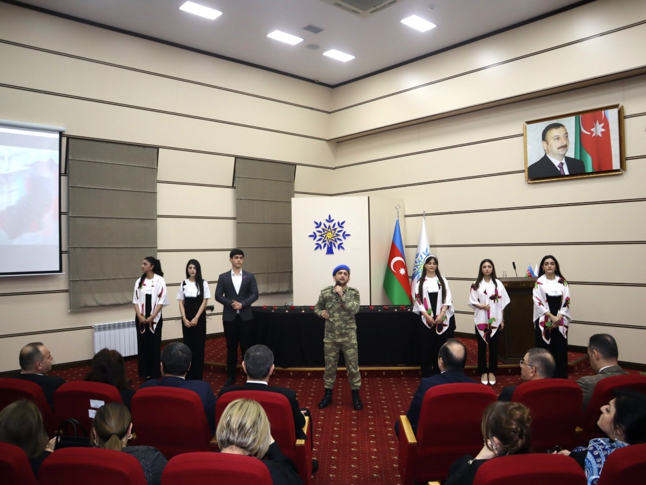 YAP Yasamal rayon təşkilatı Xocalı soyqırımının ildönümünə həsr olunmuş tədbir keçirdi - FOTOLAR