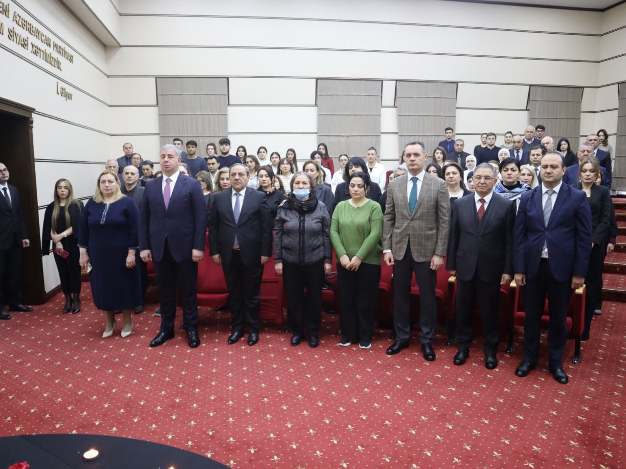 YAP Yasamal rayon təşkilatı Xocalı soyqırımının ildönümünə həsr olunmuş tədbir keçirdi - FOTOLAR