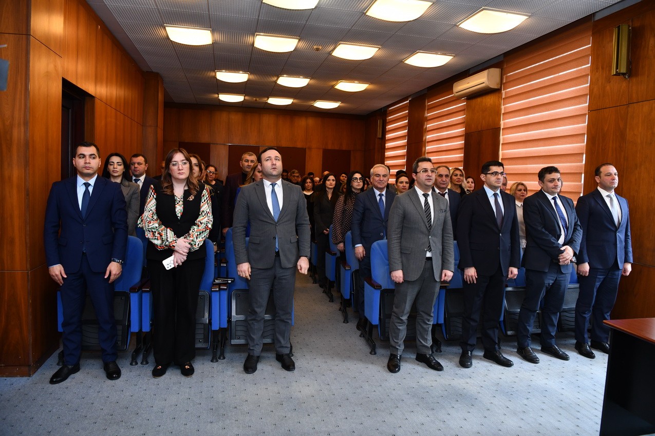 YAP Nəsimi rayon təşkilatı tələbələrlə görüş keçirdi - FOTOLAR