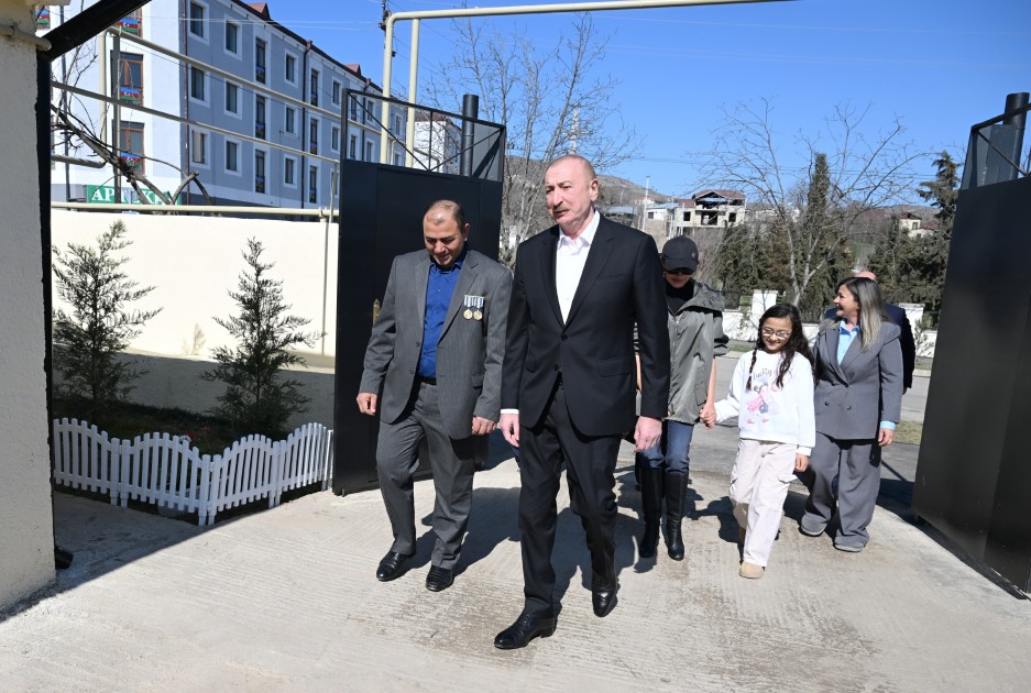 Prezident Xocavənd sakininə söz verdi - "Bir daha eşitməyəcəklər" (FOTOLAR)