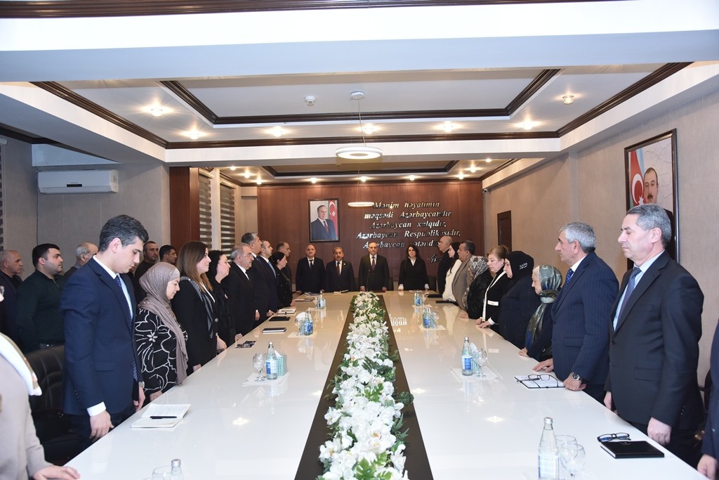 Nəsimi rayonunda Xocalı sakinləri ilə görüş keçirildi - FOTOLAR