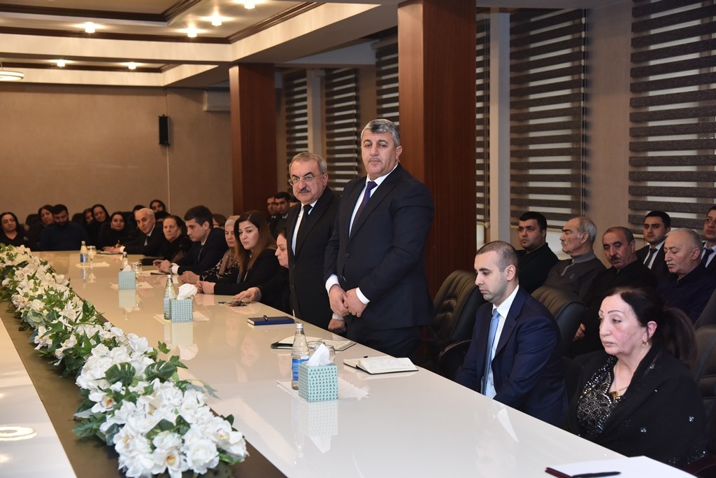 Nəsimi rayonunda Xocalı sakinləri ilə görüş keçirildi - FOTOLAR