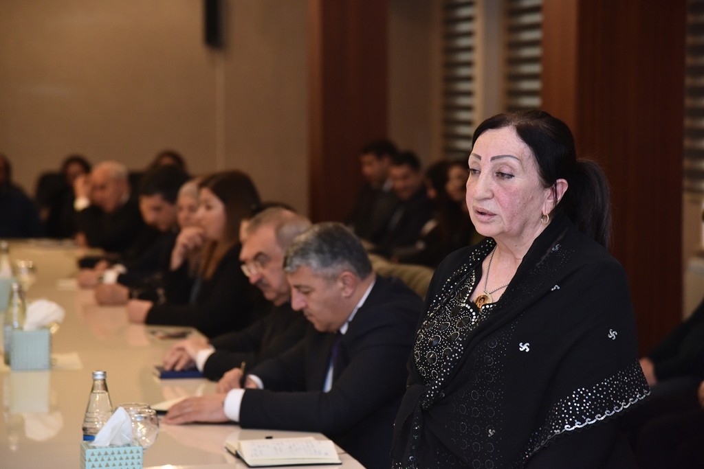 Nəsimi rayonunda Xocalı sakinləri ilə görüş keçirildi - FOTOLAR