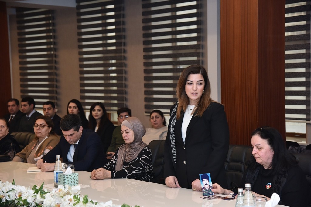 Nəsimi rayonunda Xocalı sakinləri ilə görüş keçirildi - FOTOLAR