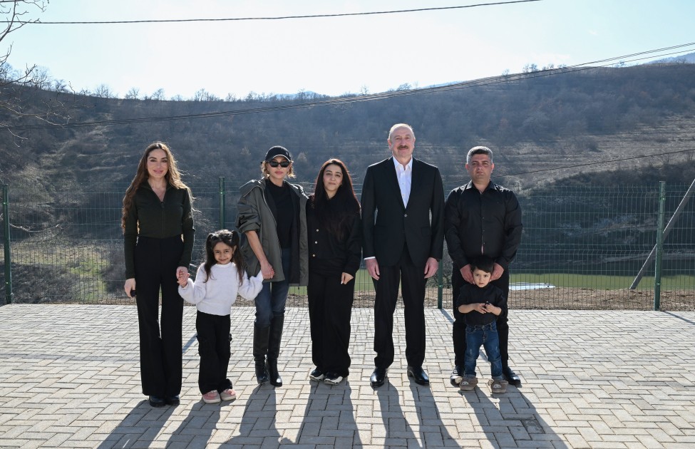 Prezident Xocalıya getdi - YENİLƏNİB (FOTOLAR)