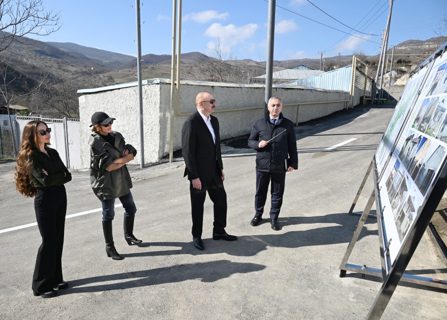 Prezident Xocalıya getdi - YENİLƏNİB (FOTOLAR)