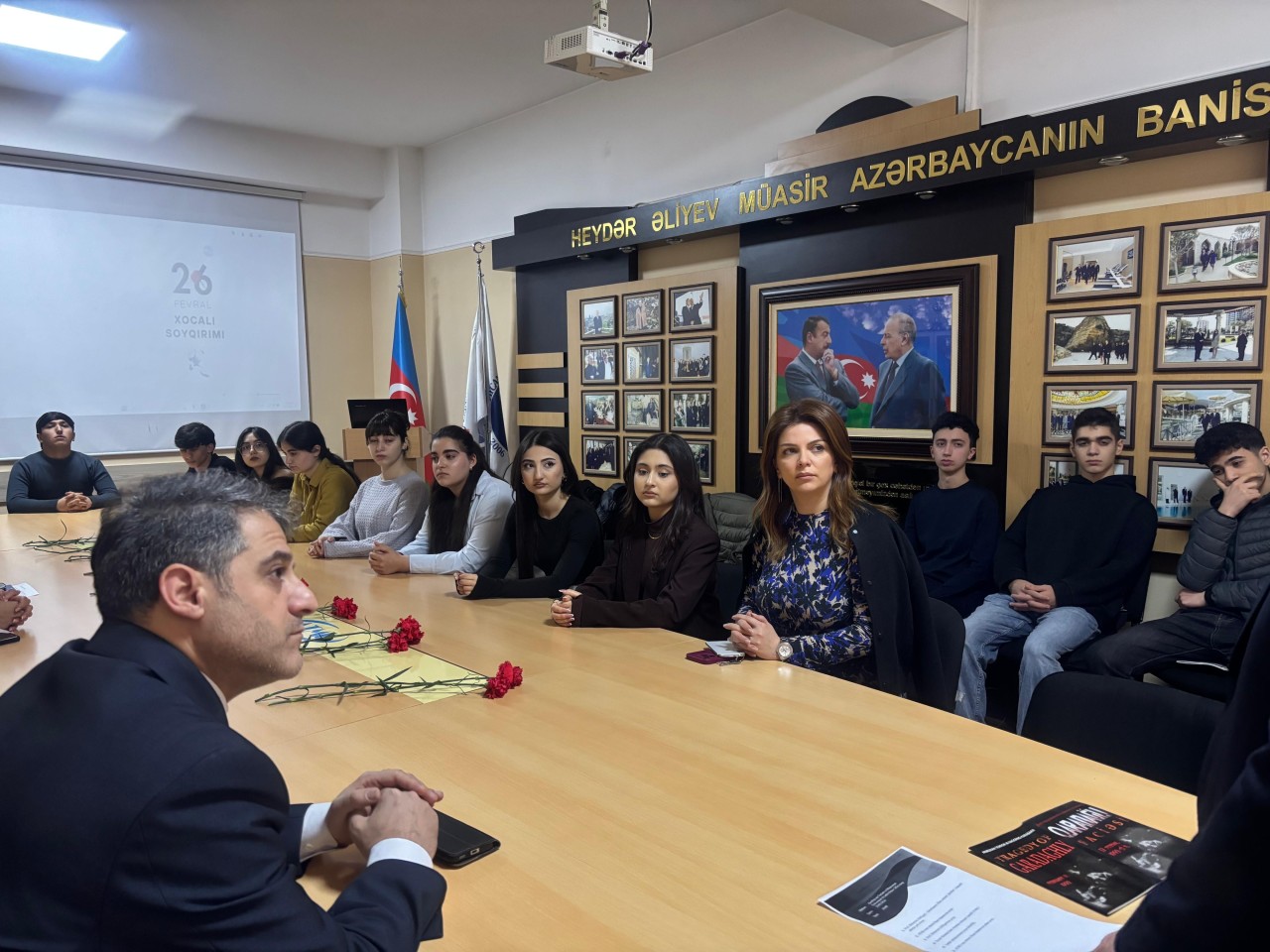 ATMU-da Xocalı soyqırımının 34-cü ildönümü qeyd olunub - FOTOLAR