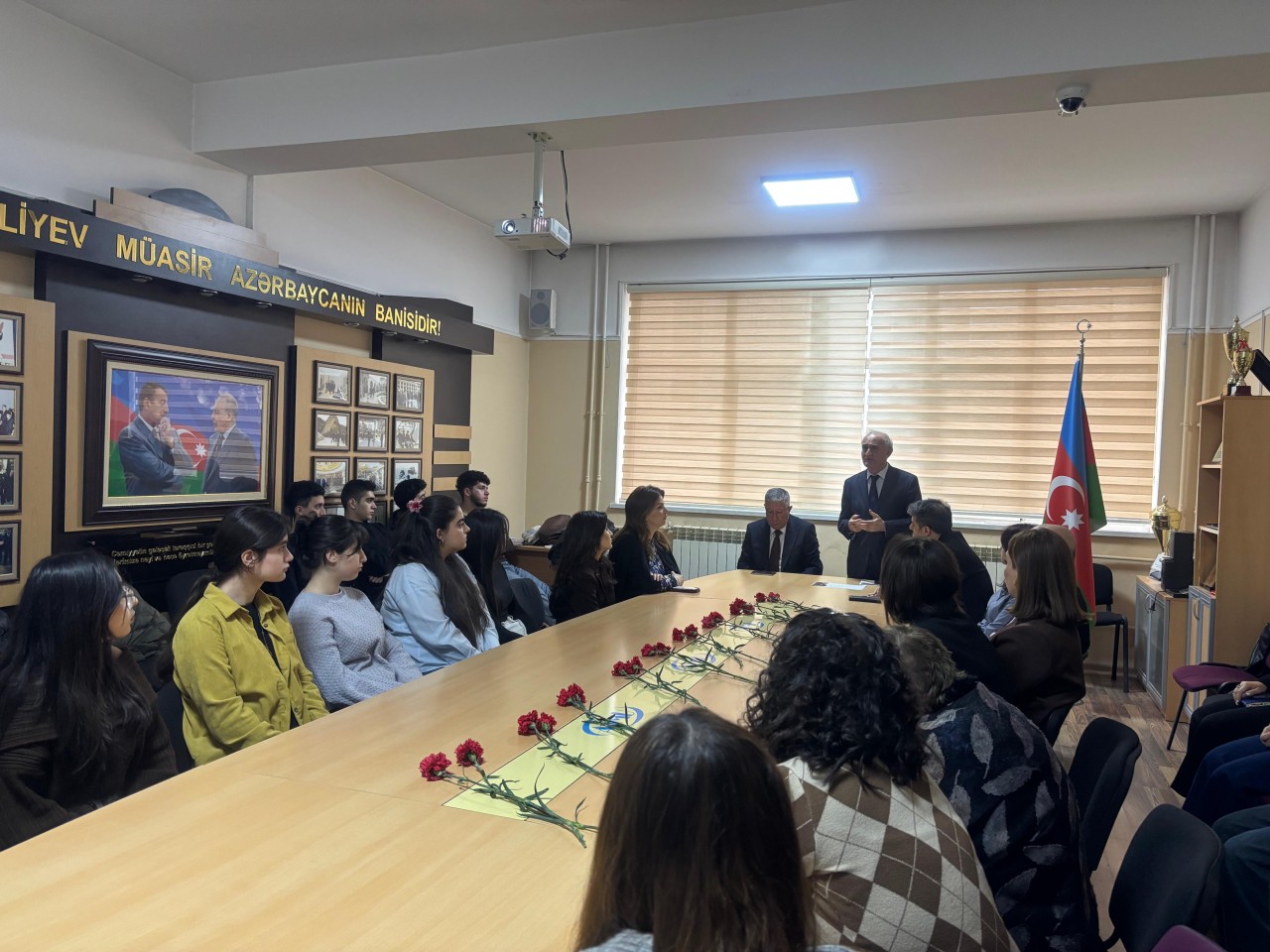 ATMU-da Xocalı soyqırımının 34-cü ildönümü qeyd olunub - FOTOLAR