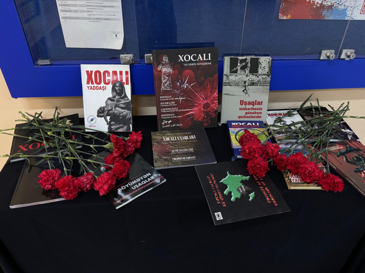 ATMU-da Xocalı soyqırımının 34-cü ildönümü qeyd olunub - FOTOLAR