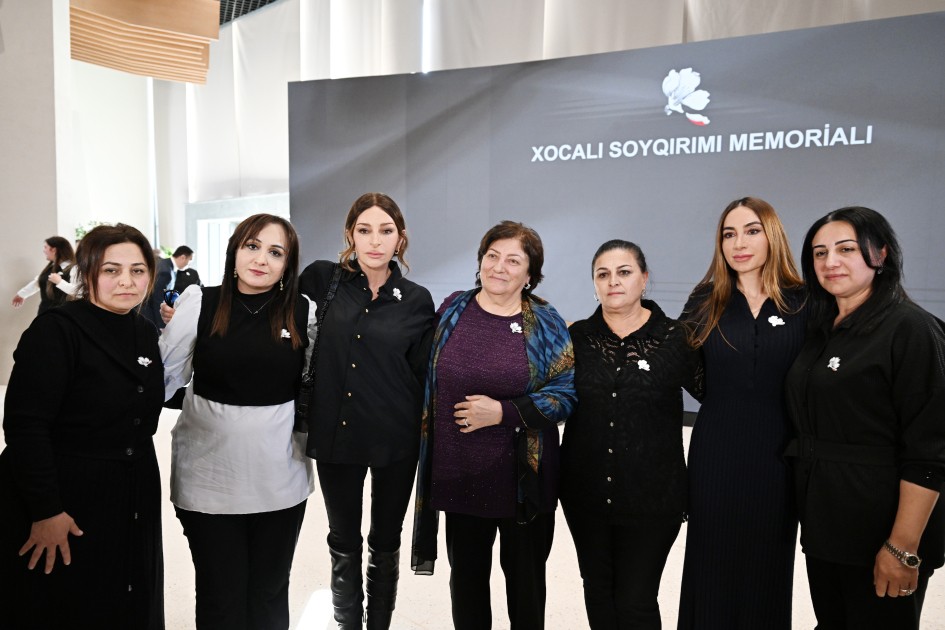 Xocalı Soyqırımı Memorialının açılışından FOTOLAR