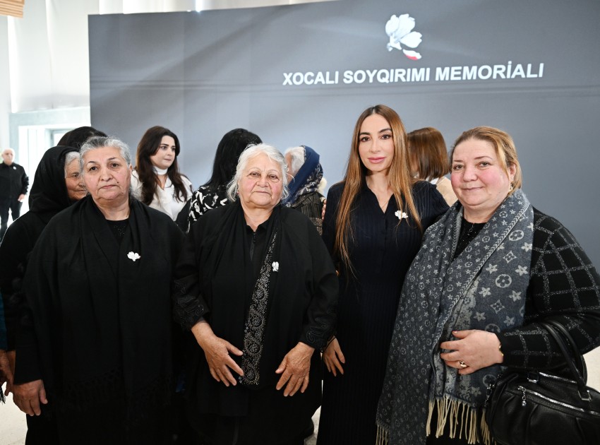 Xocalı Soyqırımı Memorialının açılışından FOTOLAR