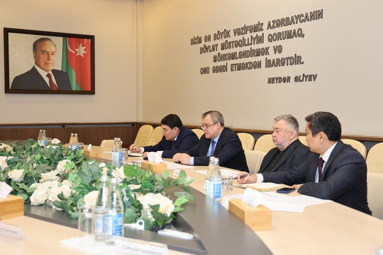 DDLA-da  Qazaxıstan nümayəndə heyəti ilə görüş olub - FOTOLAR