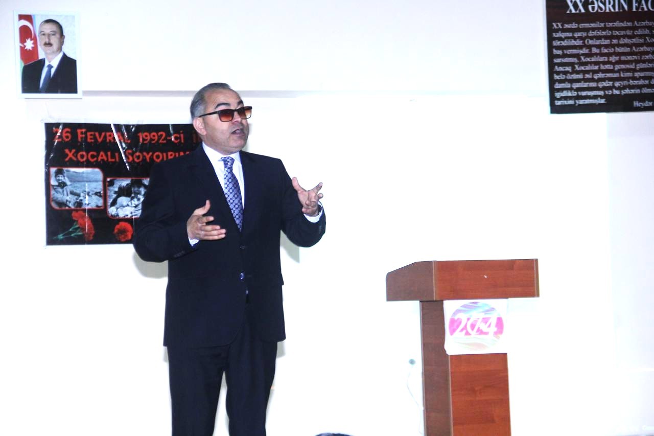 “Tarix danışır: Xocalı” adlı tədbir keçirilib - FOTOLAR