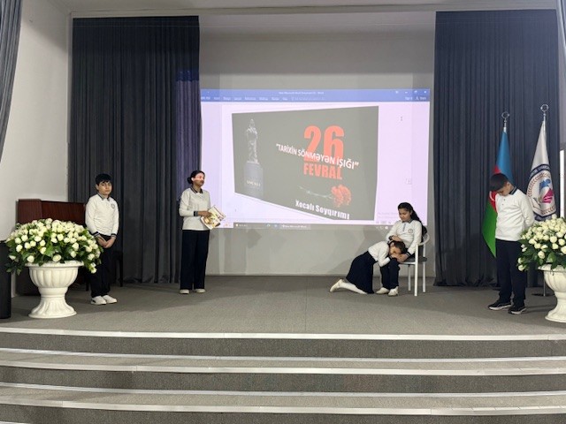 Nərimanovda Xocalı soyqırımının 34-cü ildönümü ilə əlaqədar tədbir keçirilib - FOTOLAR