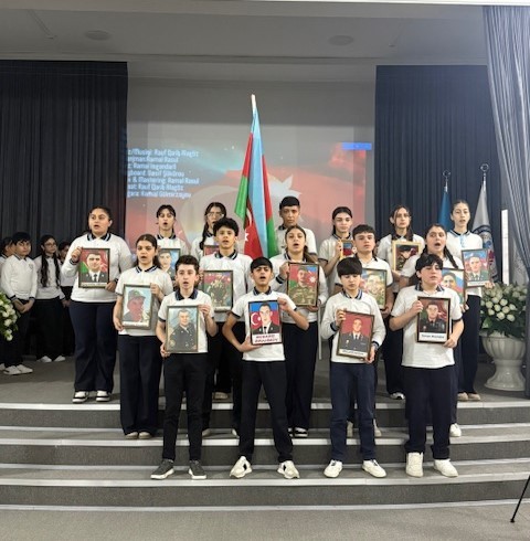 Nərimanovda Xocalı soyqırımının 34-cü ildönümü ilə əlaqədar tədbir keçirilib - FOTOLAR