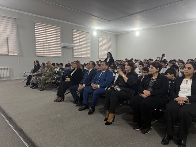 Nərimanovda Xocalı soyqırımının 34-cü ildönümü ilə əlaqədar tədbir keçirilib - FOTOLAR