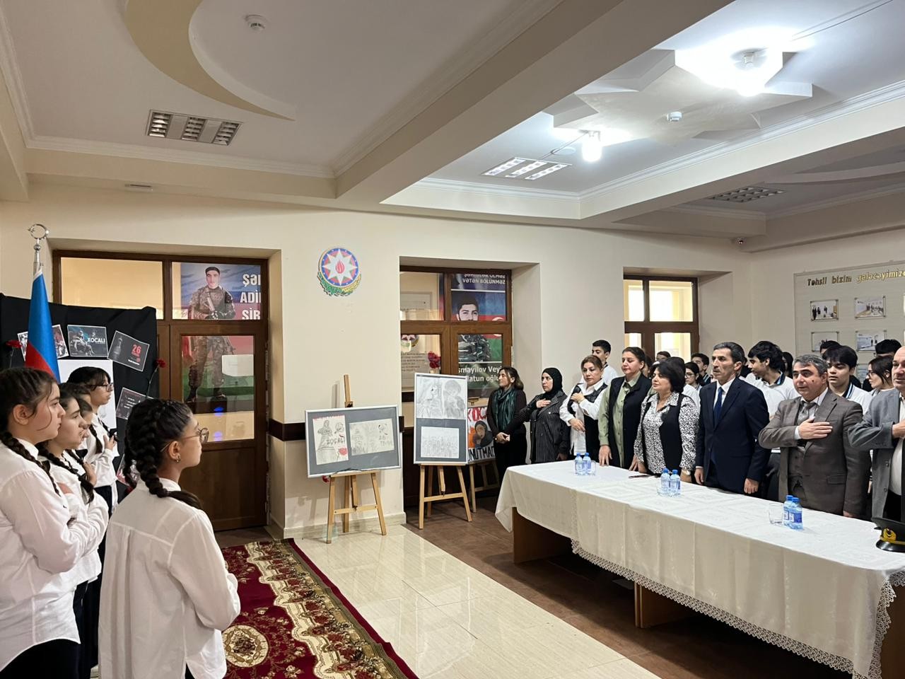 Xocalı soyqırımı qurbanlarının xatirəsi anıldı - FOTOLAR