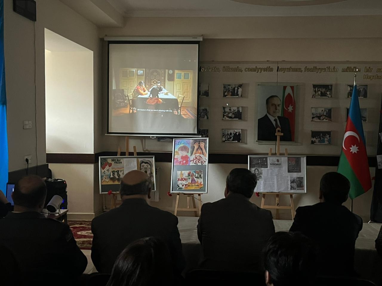 Xocalı soyqırımı qurbanlarının xatirəsi anıldı - FOTOLAR