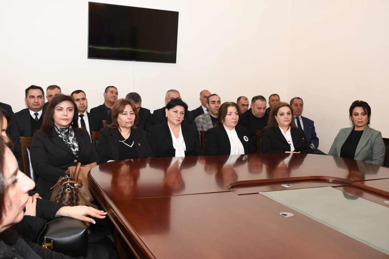 Xocalı soyqırımının ildönümü ilə əlaqədar tədbir keçirildi - FOTOLAR