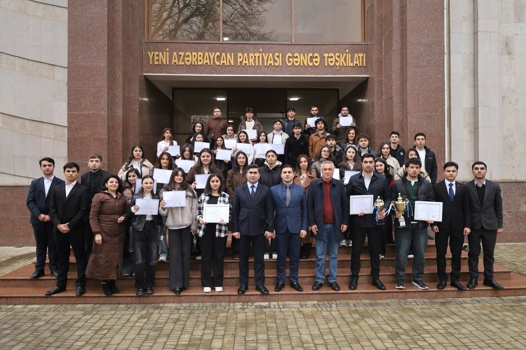YAP Gəncə şəhər təşkilatı “Tariximizin həqiqətləri” adlı yarış keçirdi - FOTOLAR
