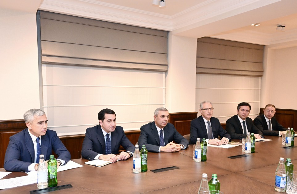 Samir Nuriyev COP32-nin Prezidenti ilə görüşdü - FOTOLAR