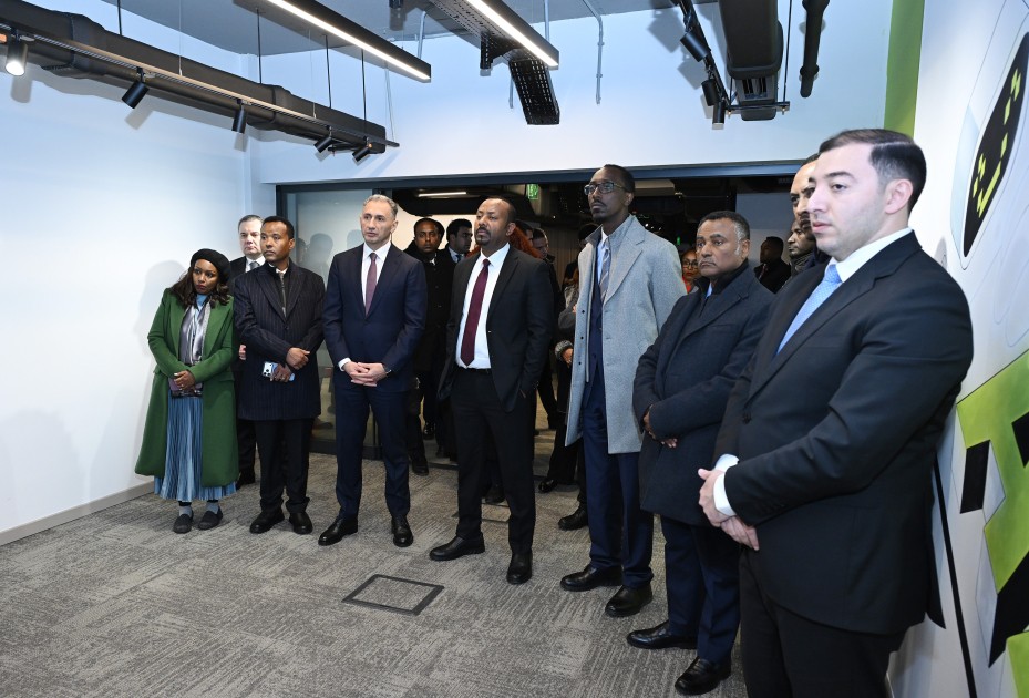 Efiopiyanın Baş naziri “AI Academy” ilə tanış oldu - FOTOLAR