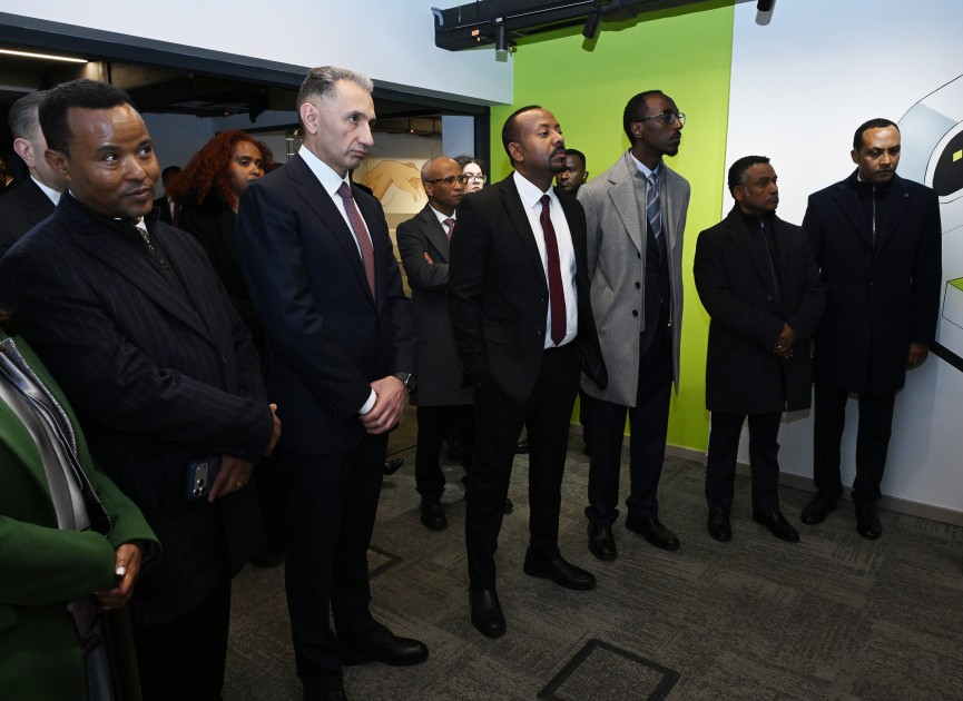 Efiopiyanın Baş naziri “AI Academy” ilə tanış oldu - FOTOLAR