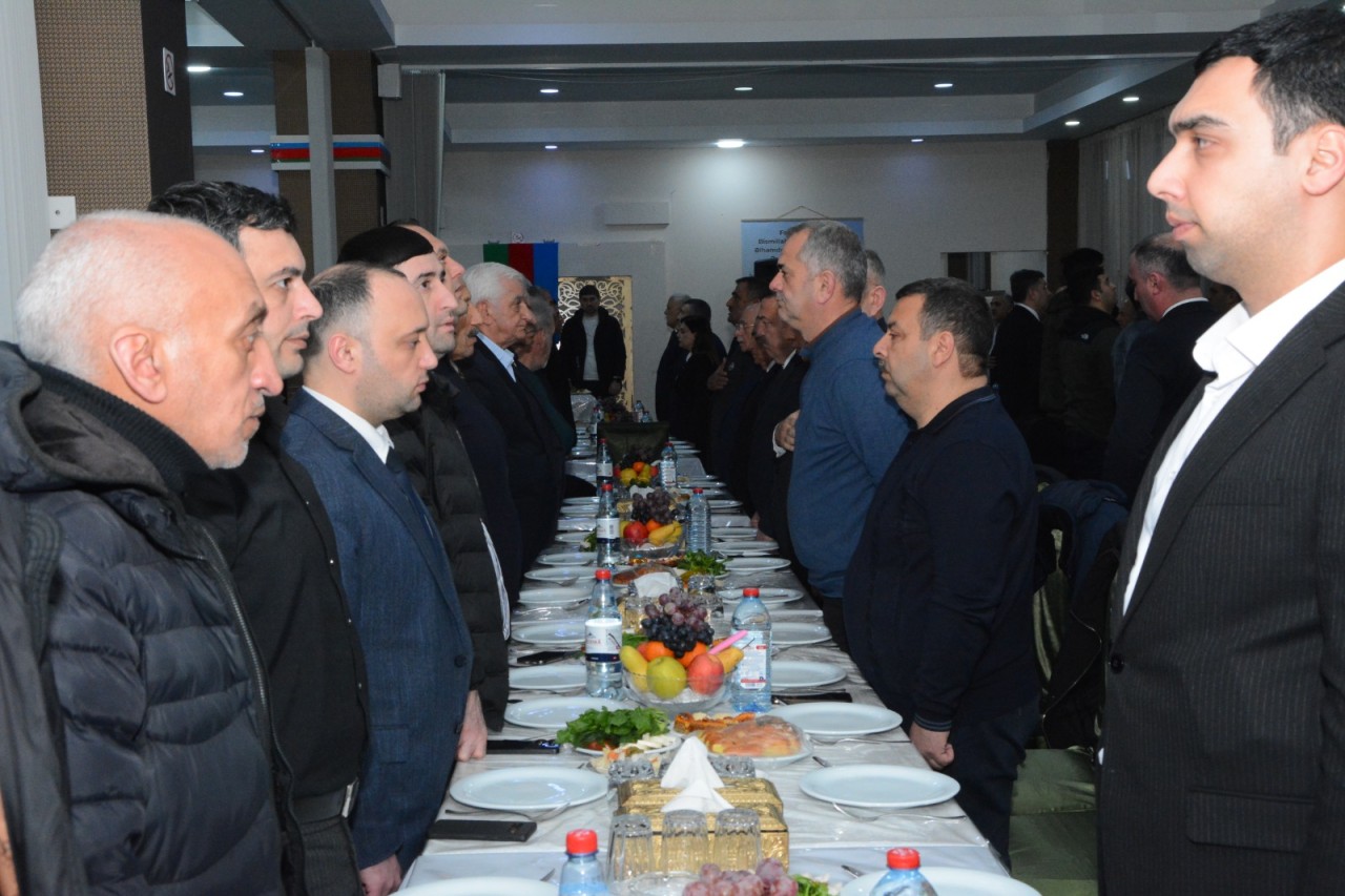 Xətai Rayon İcra Hakimiyyətinin təşkilatçılığı ilə iftar məclisi təşkil edildi - FOTOLAR