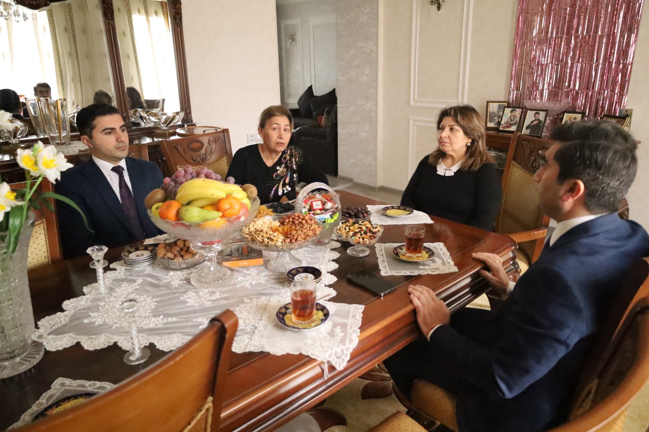 YAP veteranı ilə görüş keçirildi - FOTO