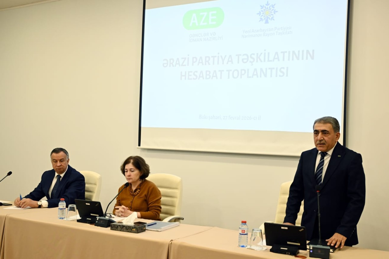 Nərimanov rayonunun ərazi partiya təşkilatlarında görüş keçirildi - FOTOLAR