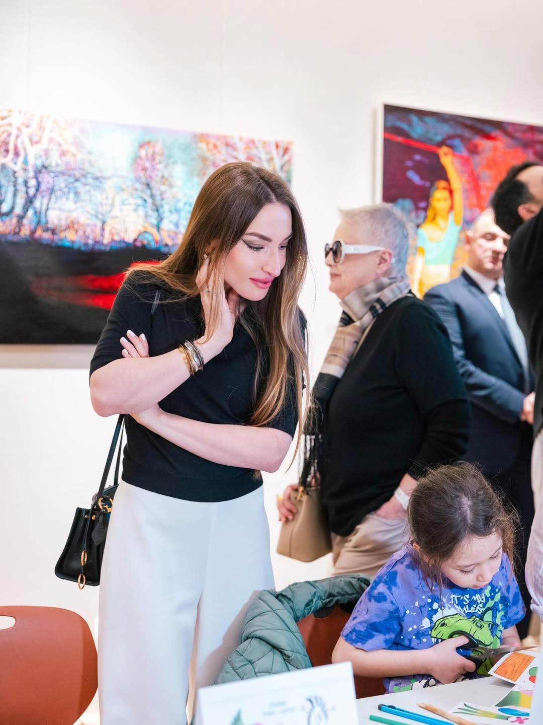 Prezidentin qızı və gəlini "Nine Senses"də uşaqlarla bir arada - VİDEO+FOTOLAR