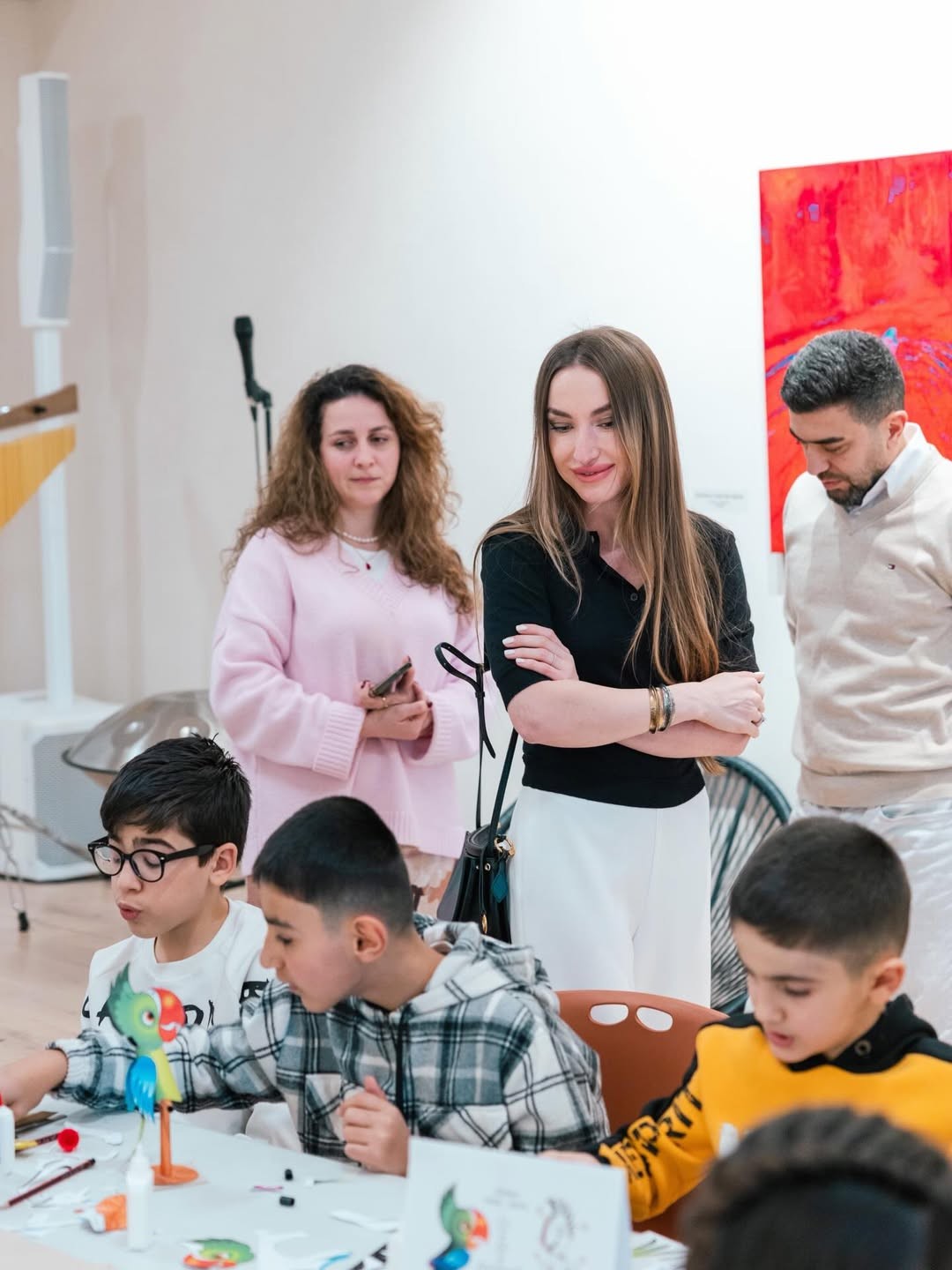 Prezidentin qızı və gəlini "Nine Senses"də uşaqlarla bir arada - VİDEO+FOTOLAR