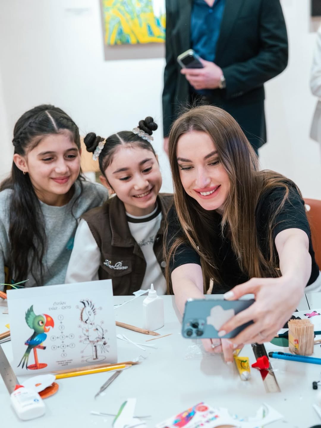 Prezidentin qızı və gəlini "Nine Senses"də uşaqlarla bir arada - VİDEO+FOTOLAR