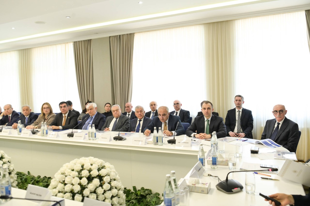 Nazir rektorlarla görüşdü - FOTOLAR