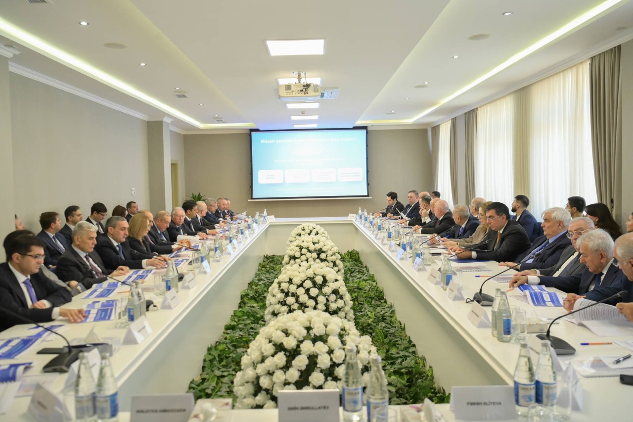 Nazir rektorlarla görüşdü - FOTOLAR