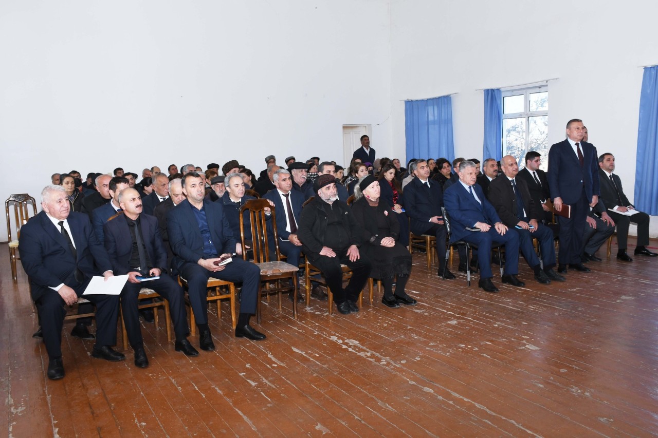 İcra başçısı Vaqif Həsənovun səyyar qəbul-görüşü keçirildi - FOTOLAR